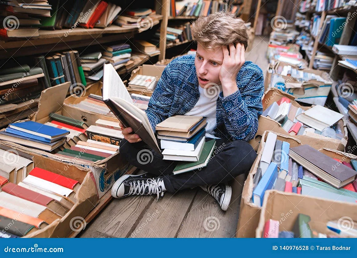 Завалило книгами