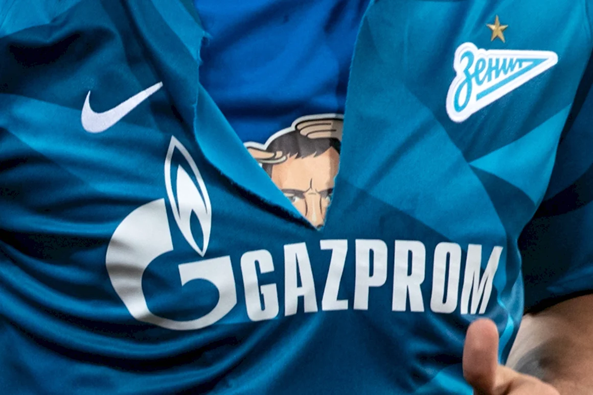 Зенит Газпром символика
