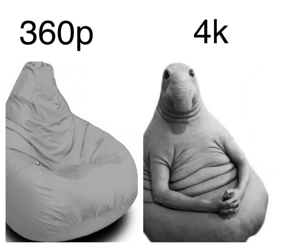 Ждун на белом фоне