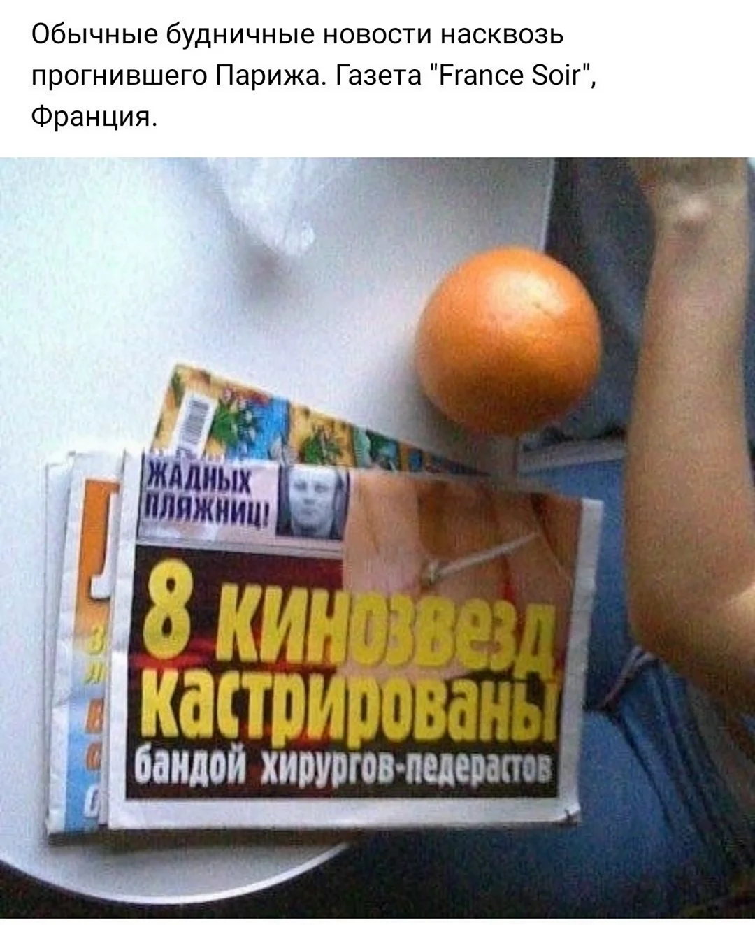 Желтая пресса прикол