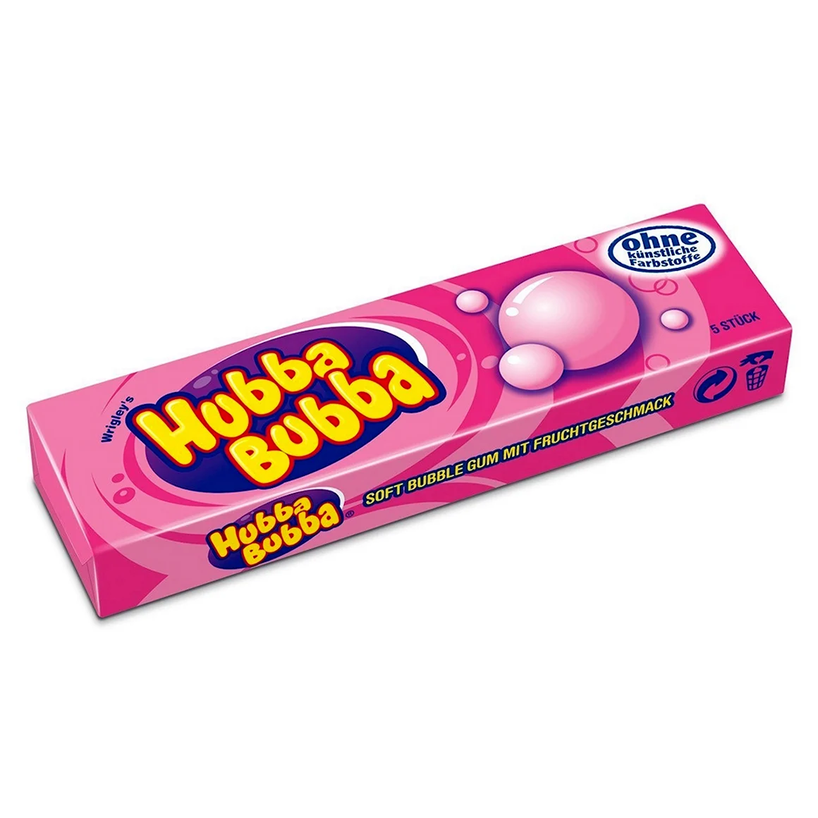 Жевательная резинка Hubba Bubba клубника 35 гр. Германия