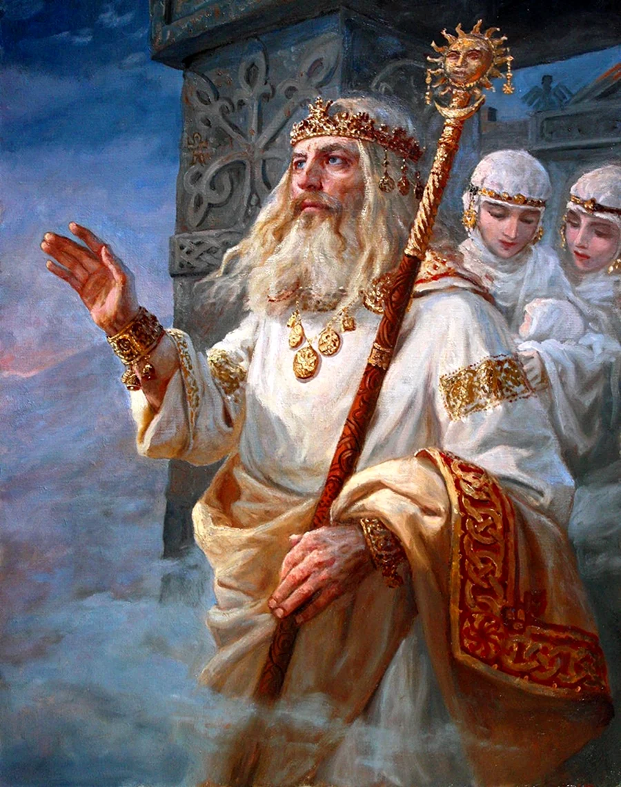 Живопись Андрея Шишкина славянские Богини