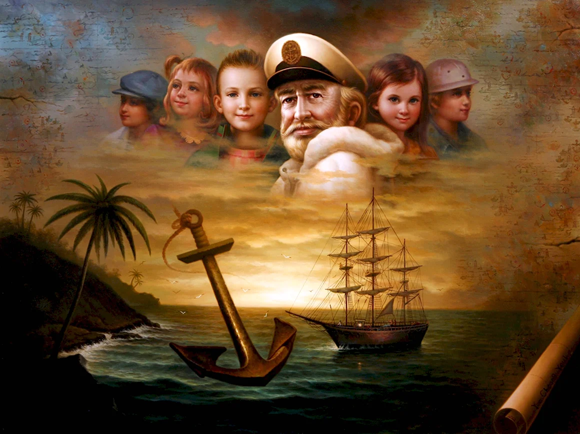 Живопись Капитан корабля