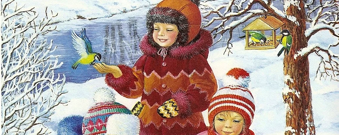Зима для детей в детском саду