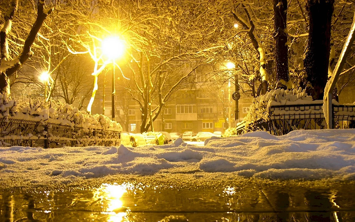 Зима в городе