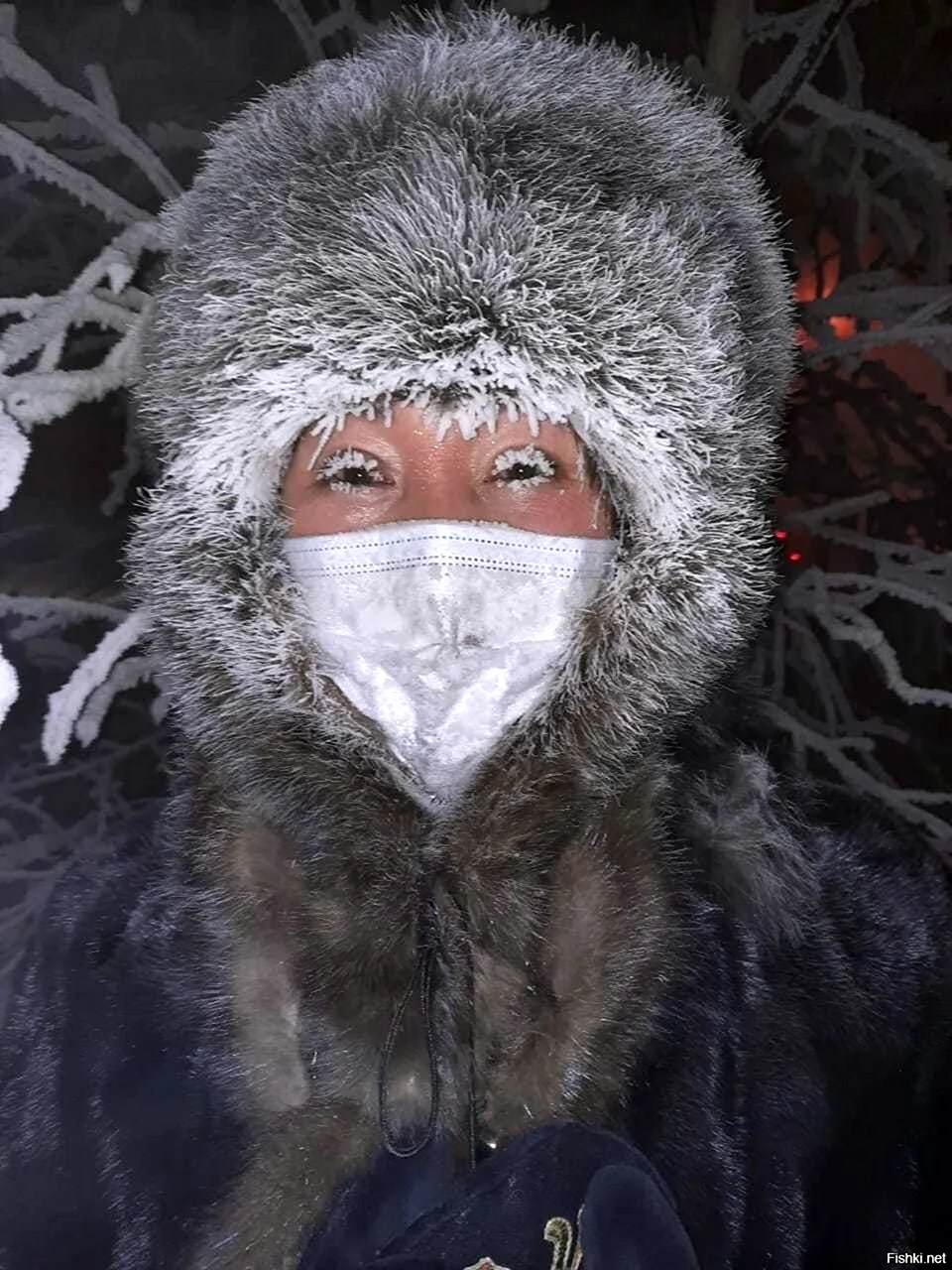 Зима в Якутии