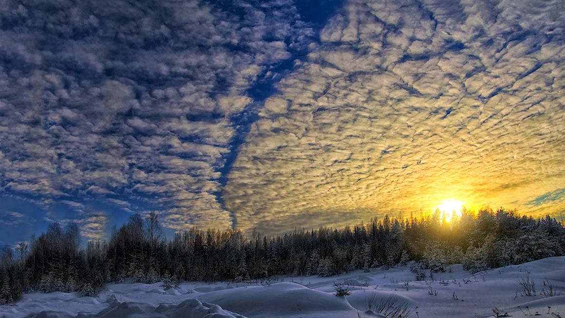 Зимнее небо