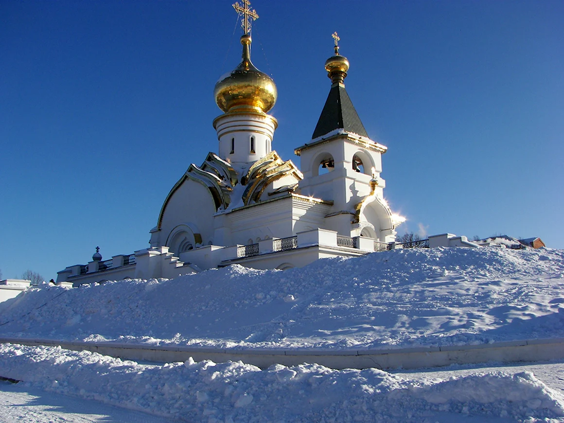 Зимние храмы Хабаровска
