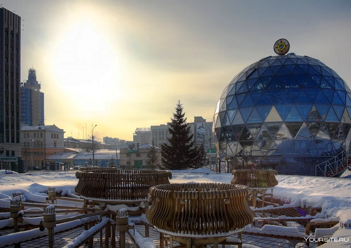 Зимний Новосибирск
