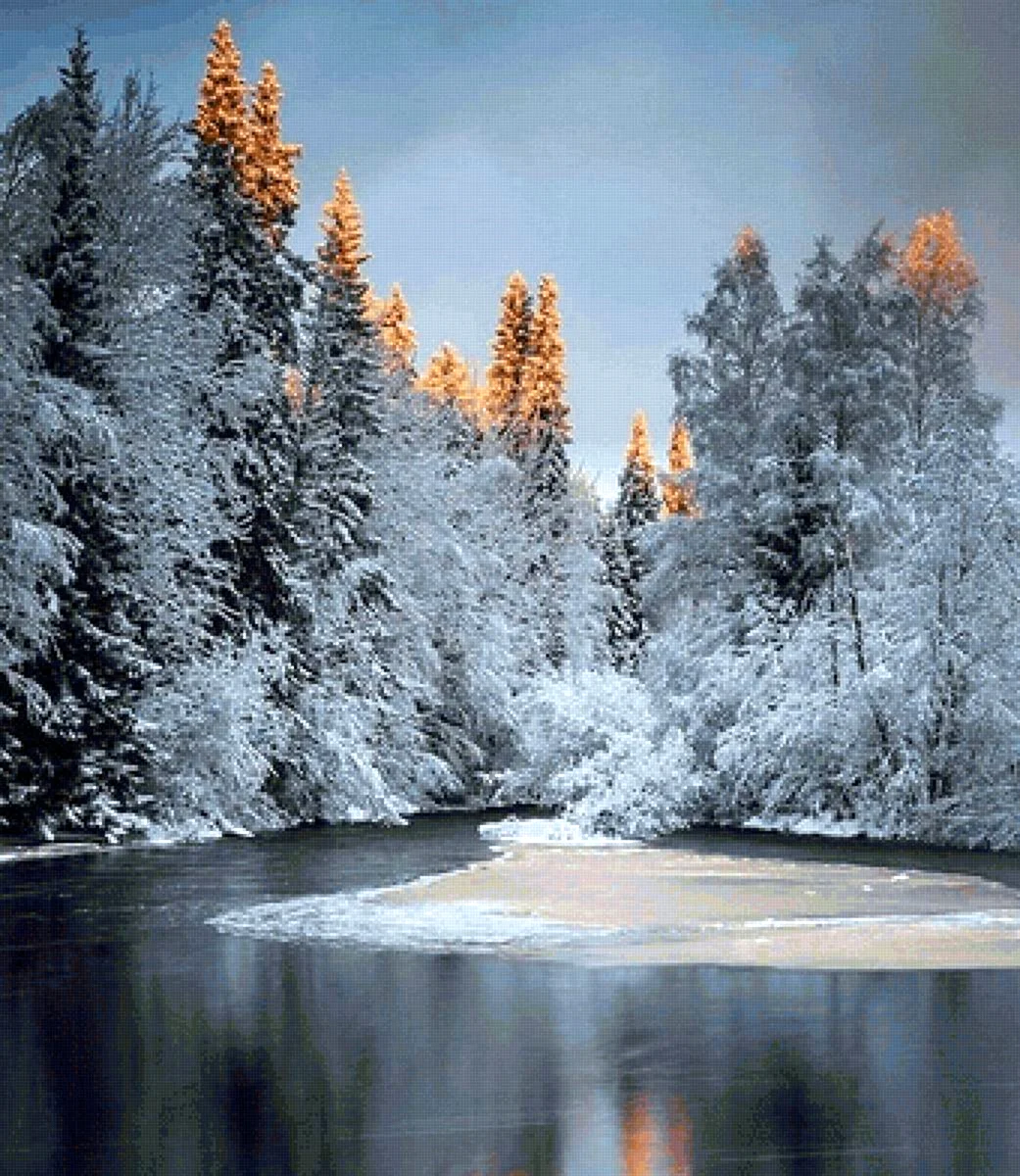 Зимний пейзаж