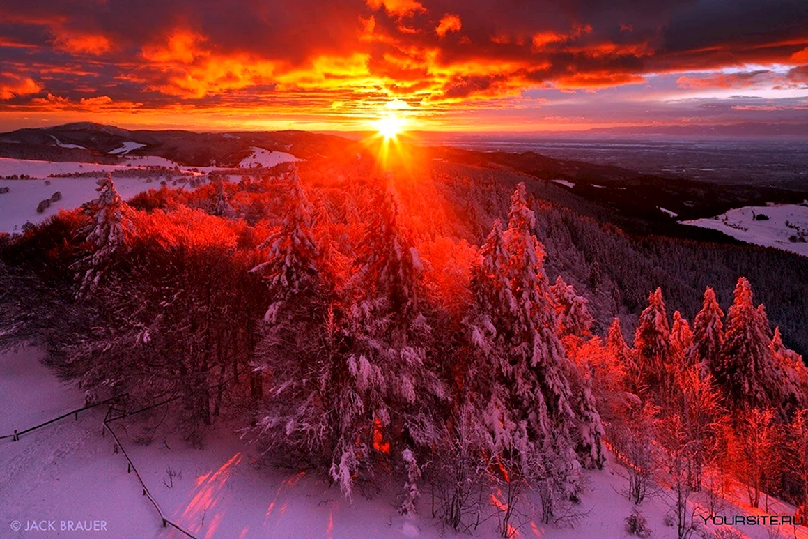 Зимний рассвет