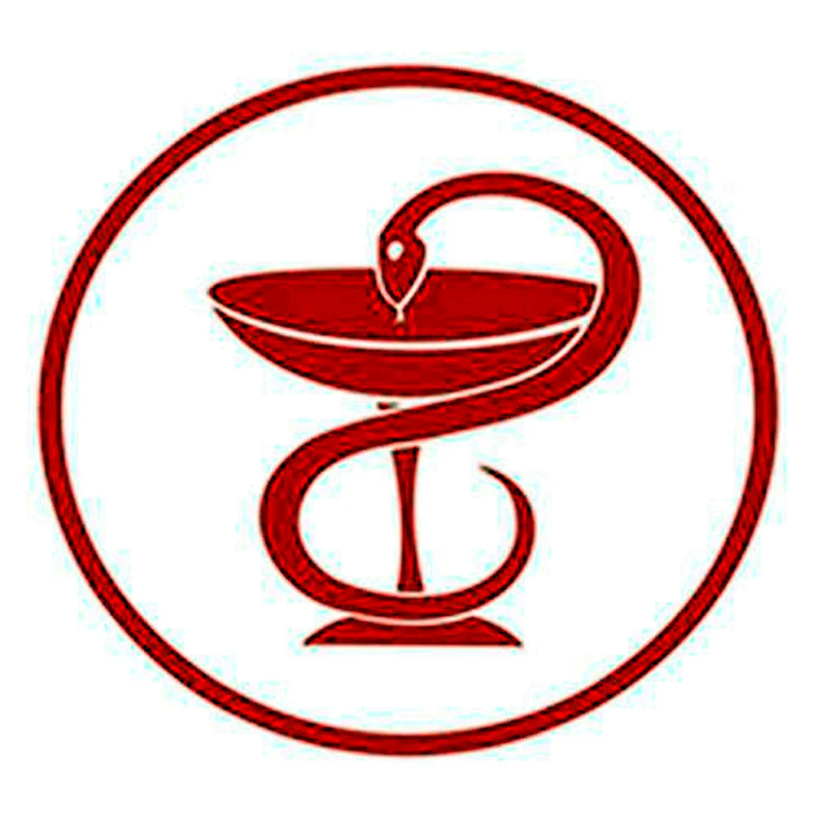 Знак аптеки со змеей
