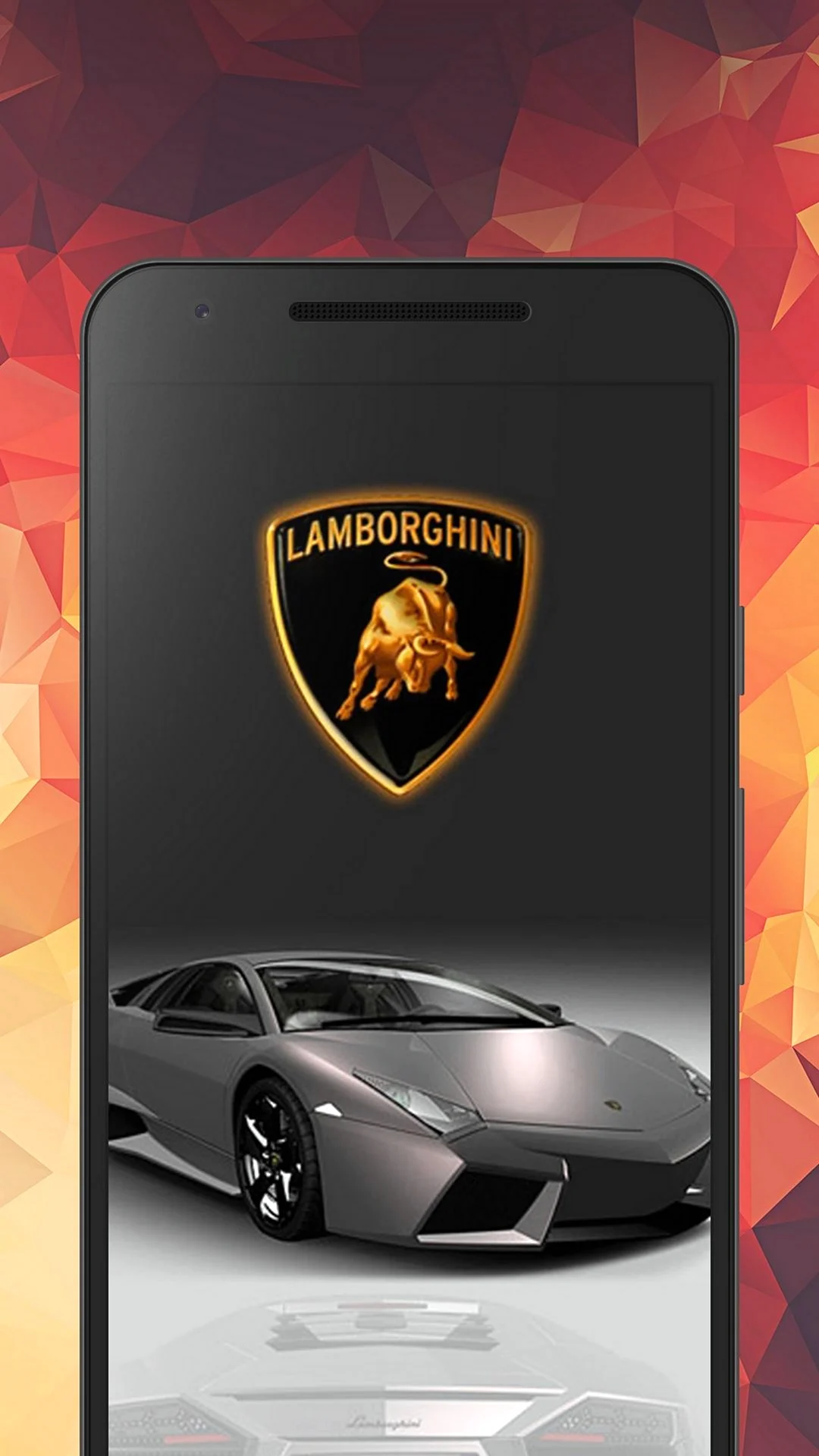 Знак Lamborghini на айфон