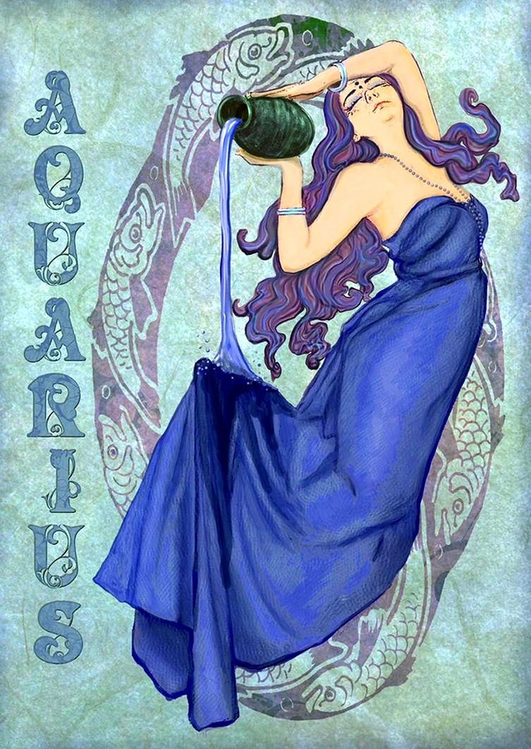 Зодиак Водолей Aquarius