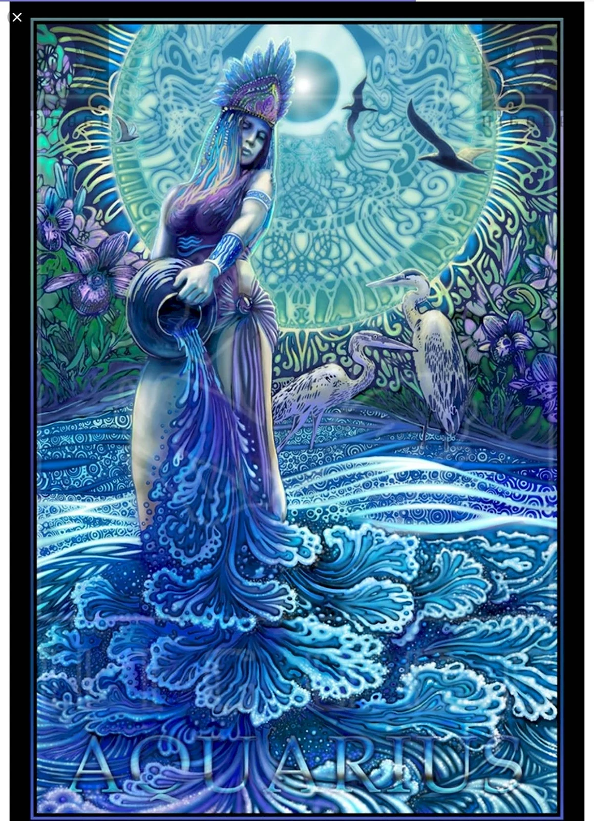 Зодиак Водолей Aquarius