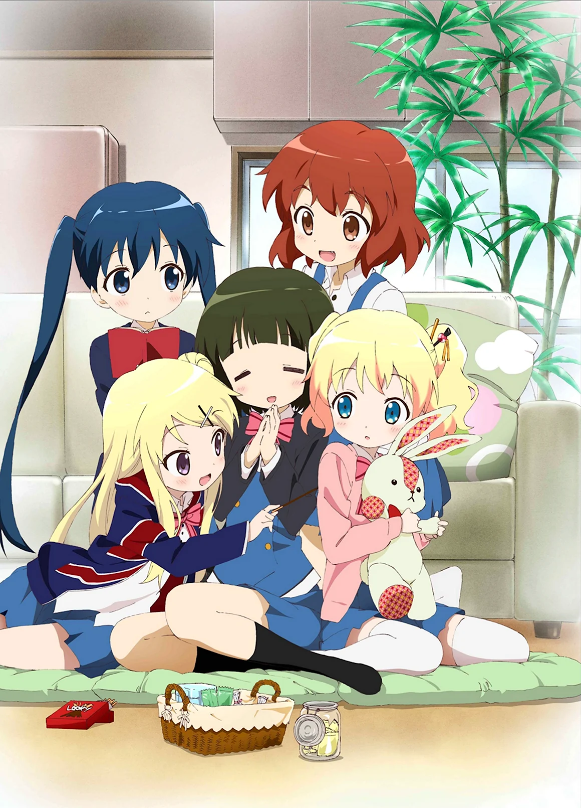 Золотая мозаика Kiniro Mosaic